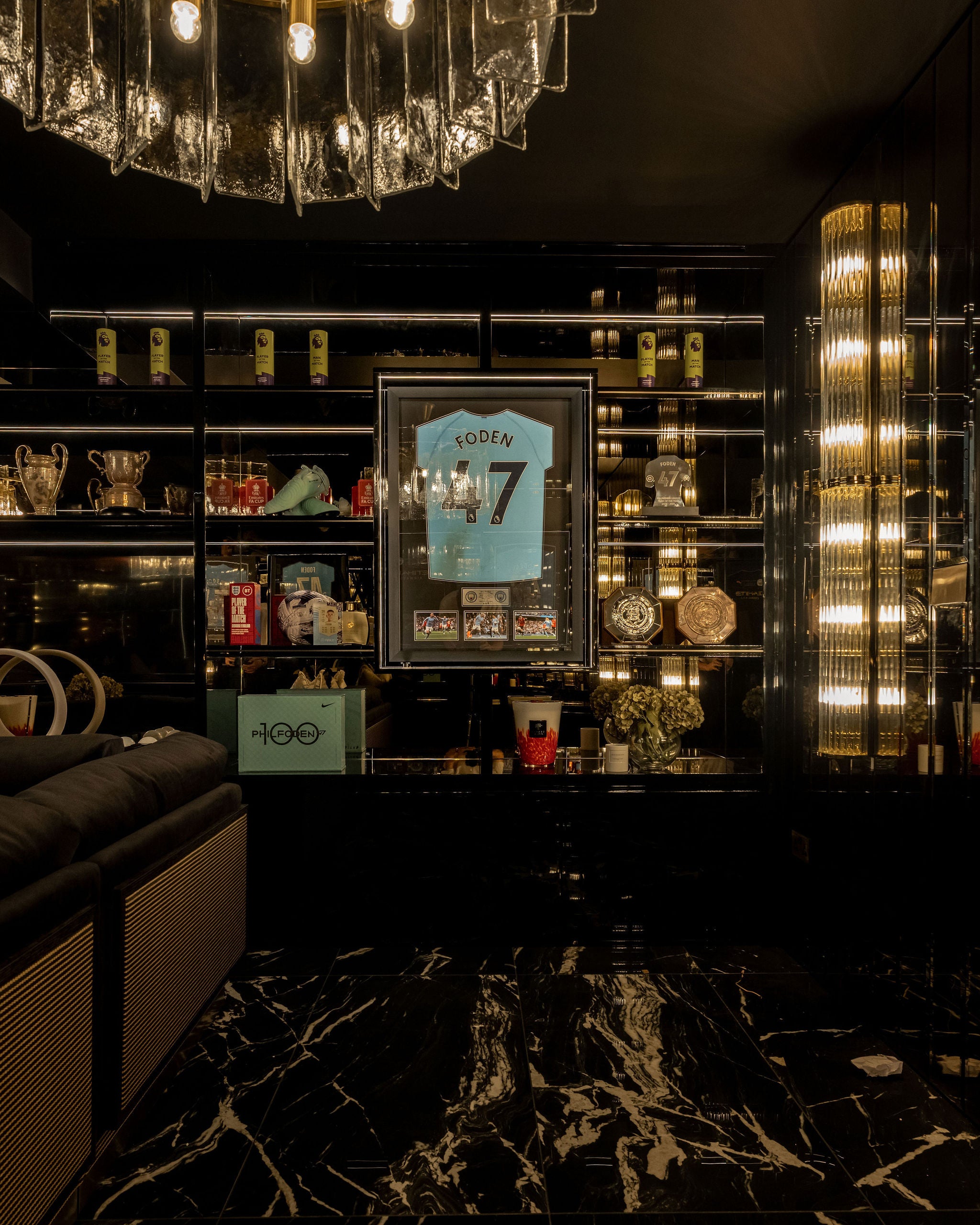 Trophy Lounge interior, Cheshire