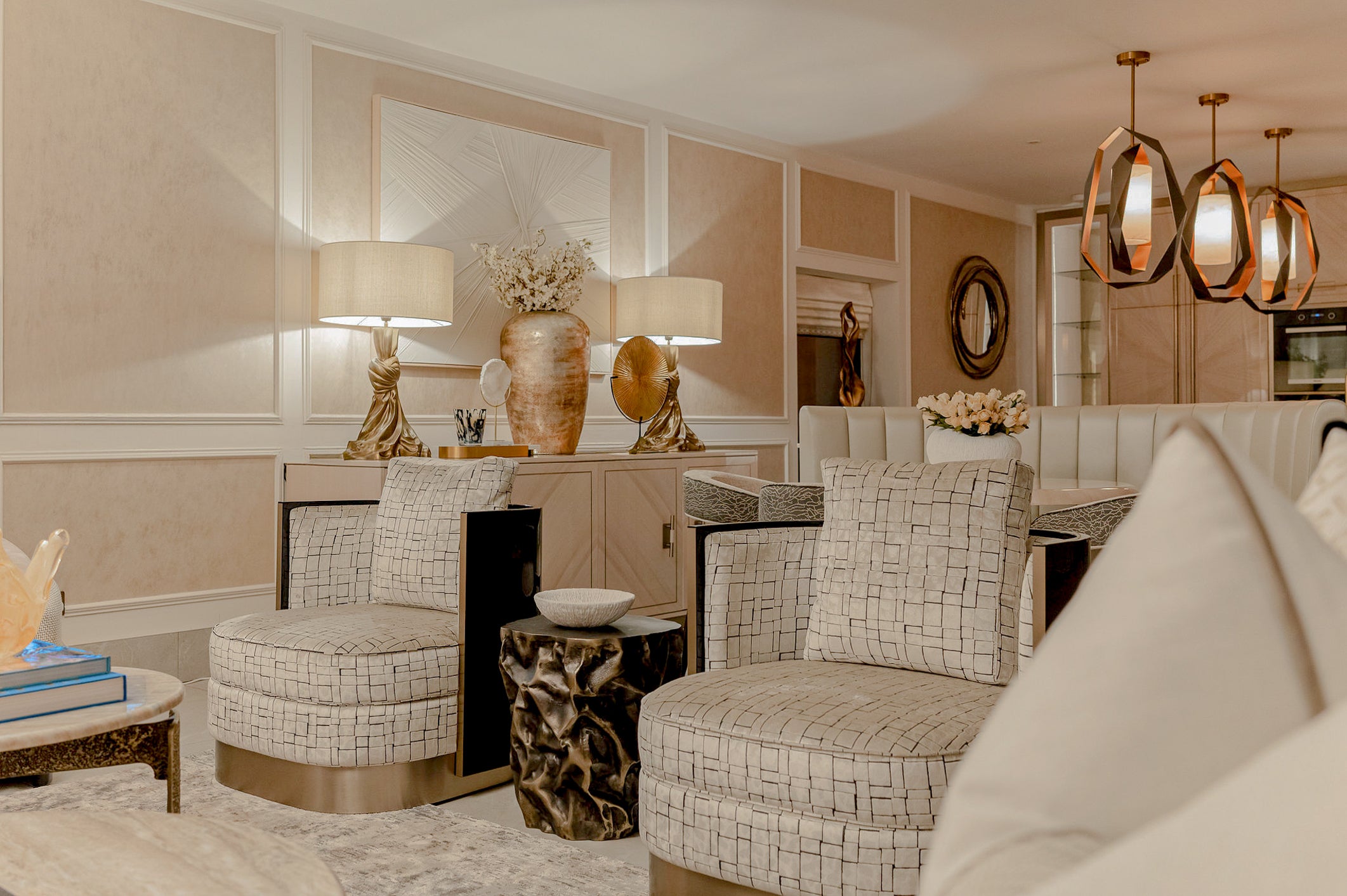 The Lake House interior, Cheshire