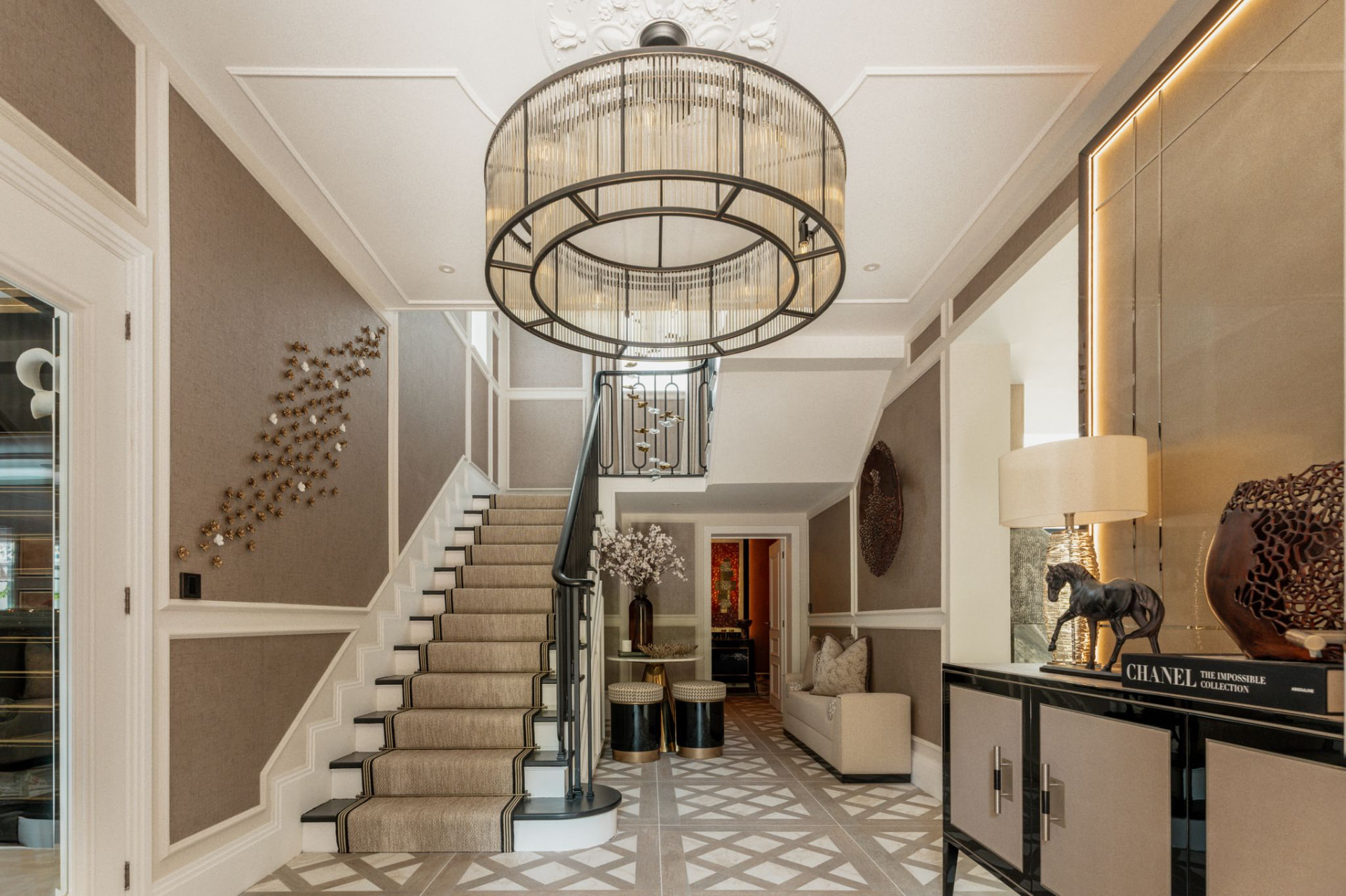 The White House interior detail, Edgbaston, Birmingham