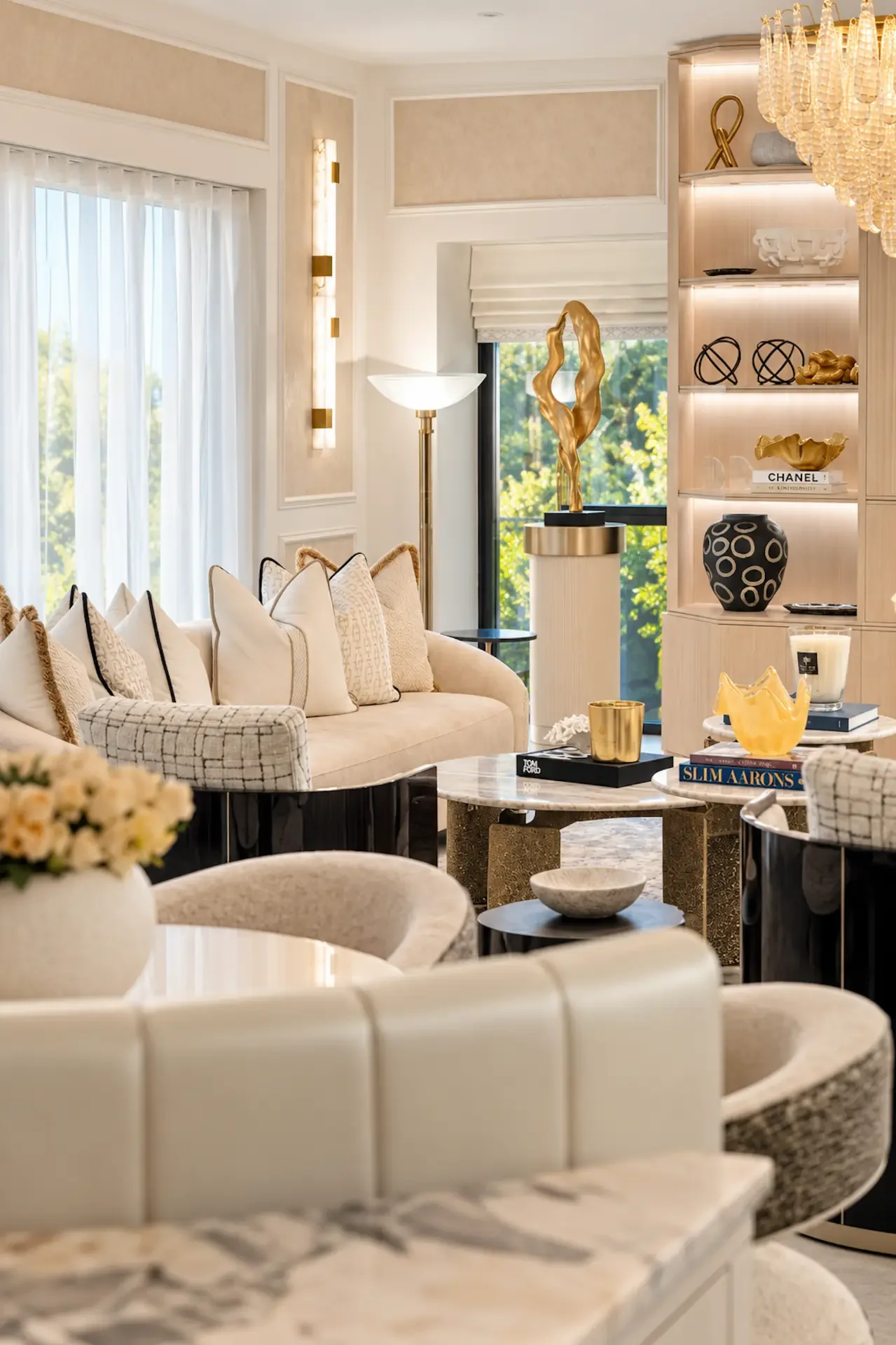 The Lake House interior, Cheshire