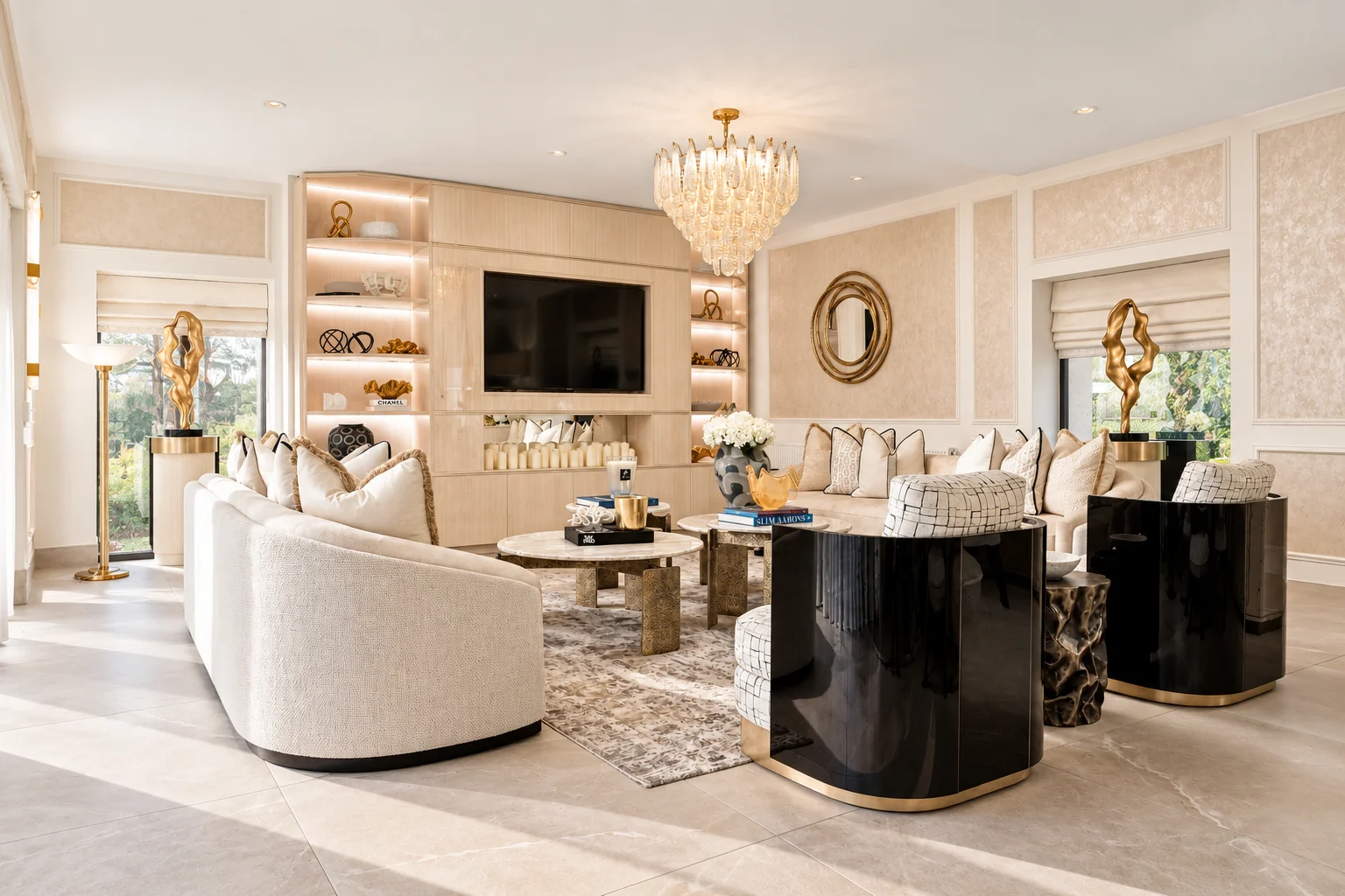 The Lake House interior, Cheshire