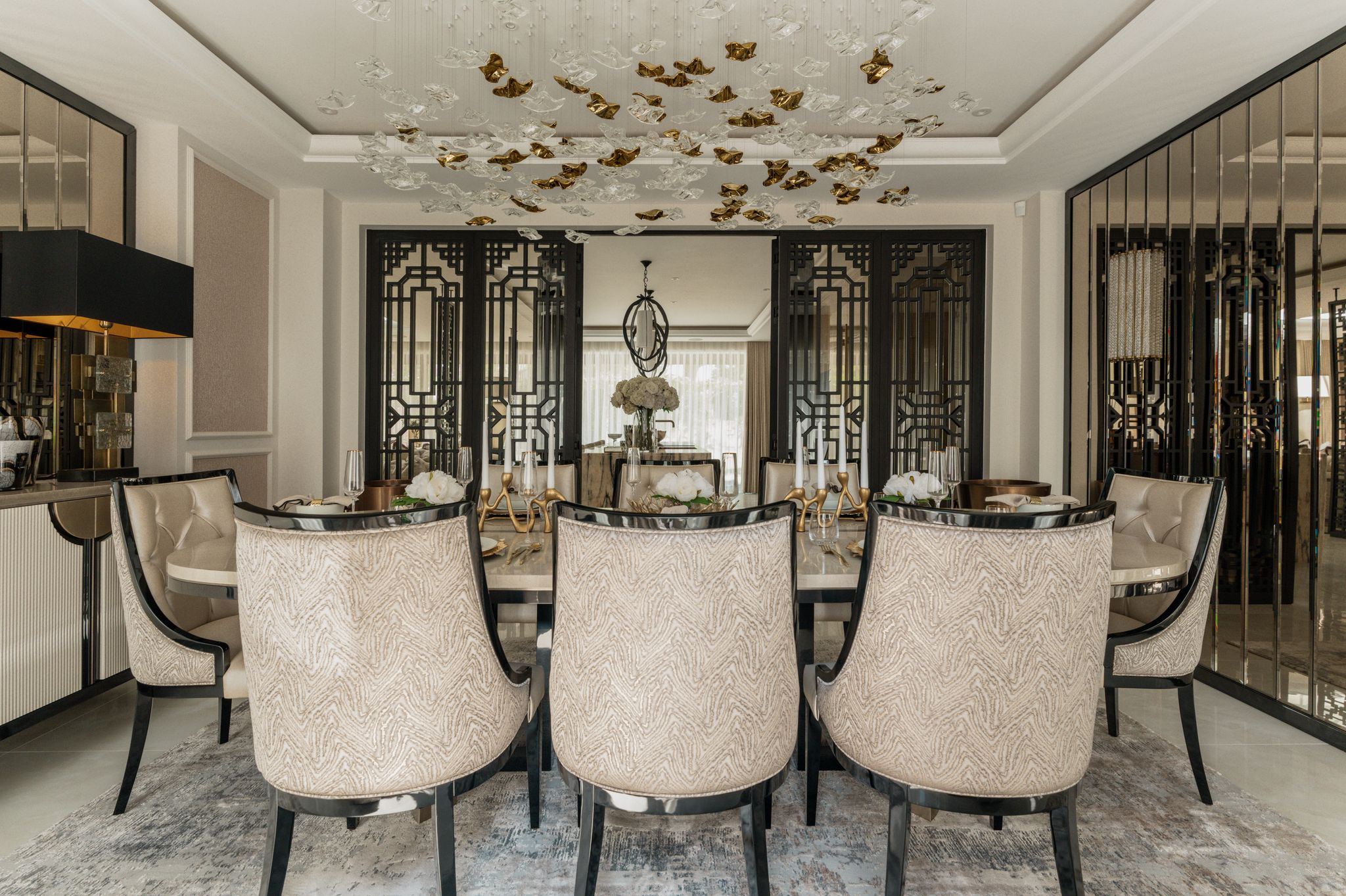 The White House interior detail, Edgbaston, Birmingham