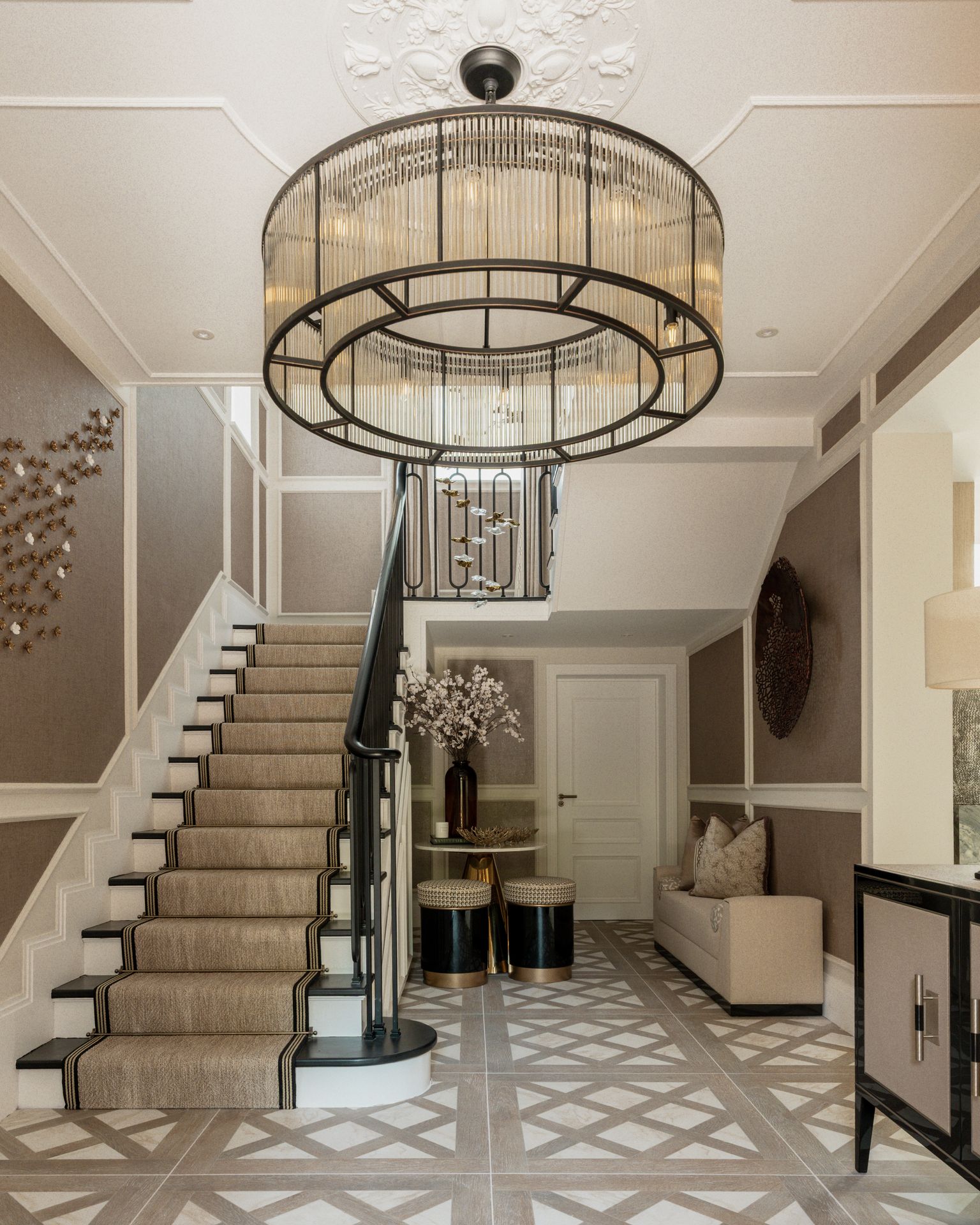 The White House interior detail, Edgbaston, Birmingham