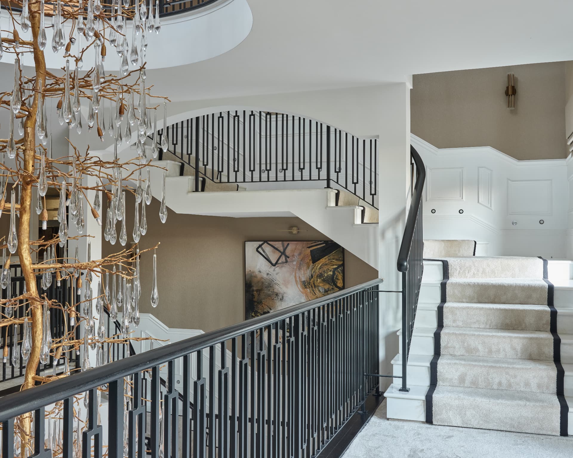 Silverstone Private Mansion interior detail, Midlands