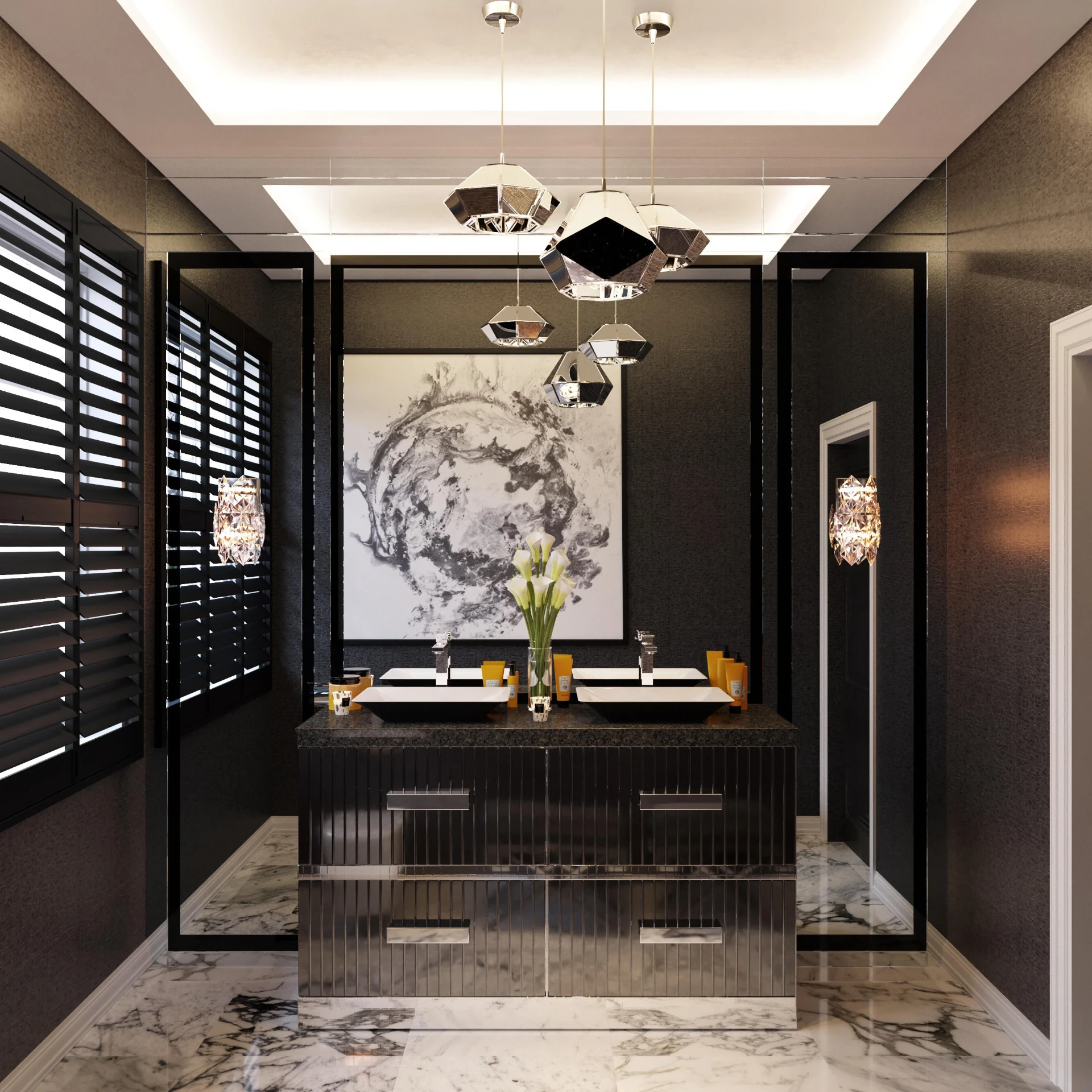Earlswood Court interior detail, Solihull