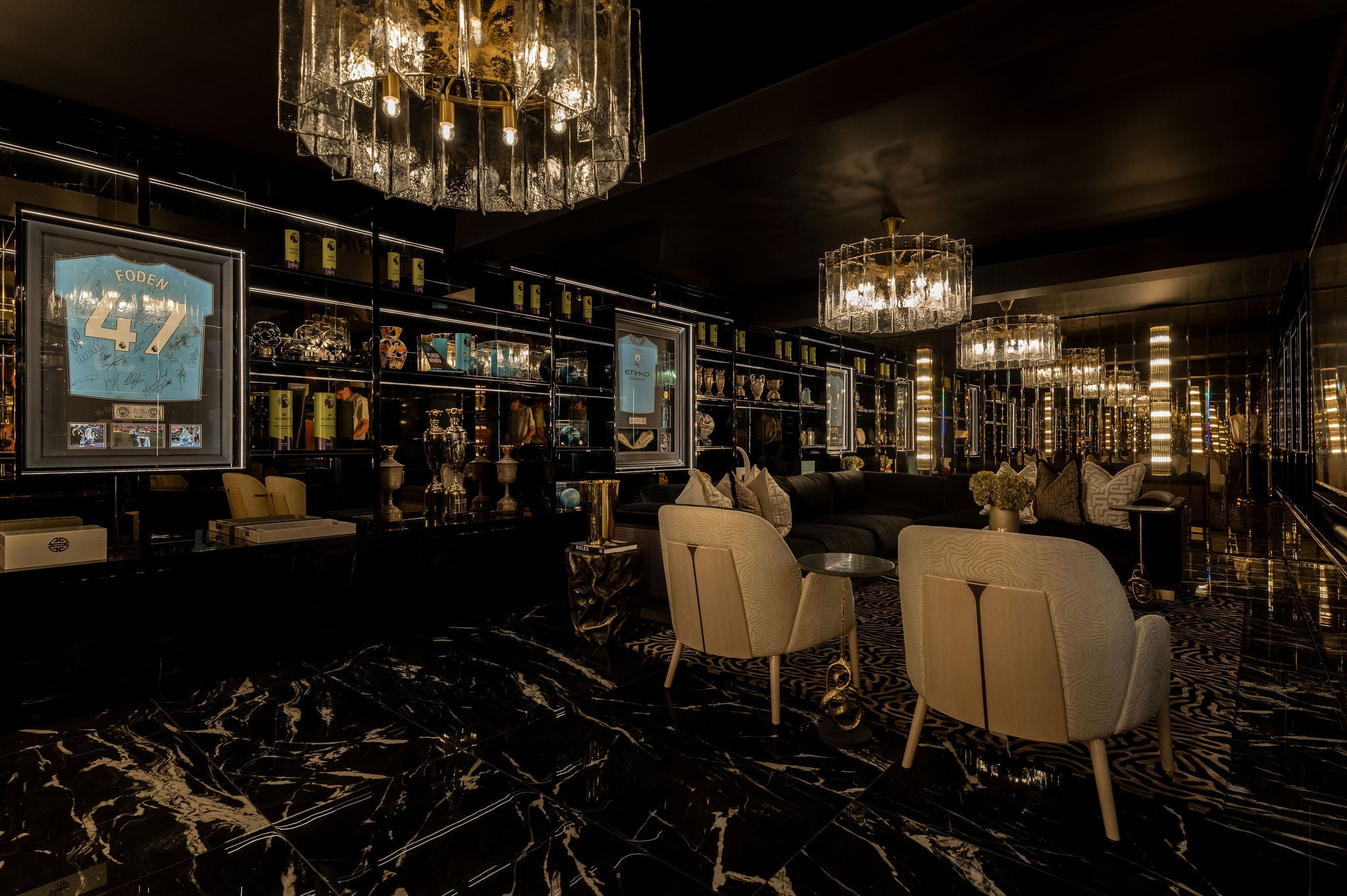 Trophy Lounge interior, Cheshire