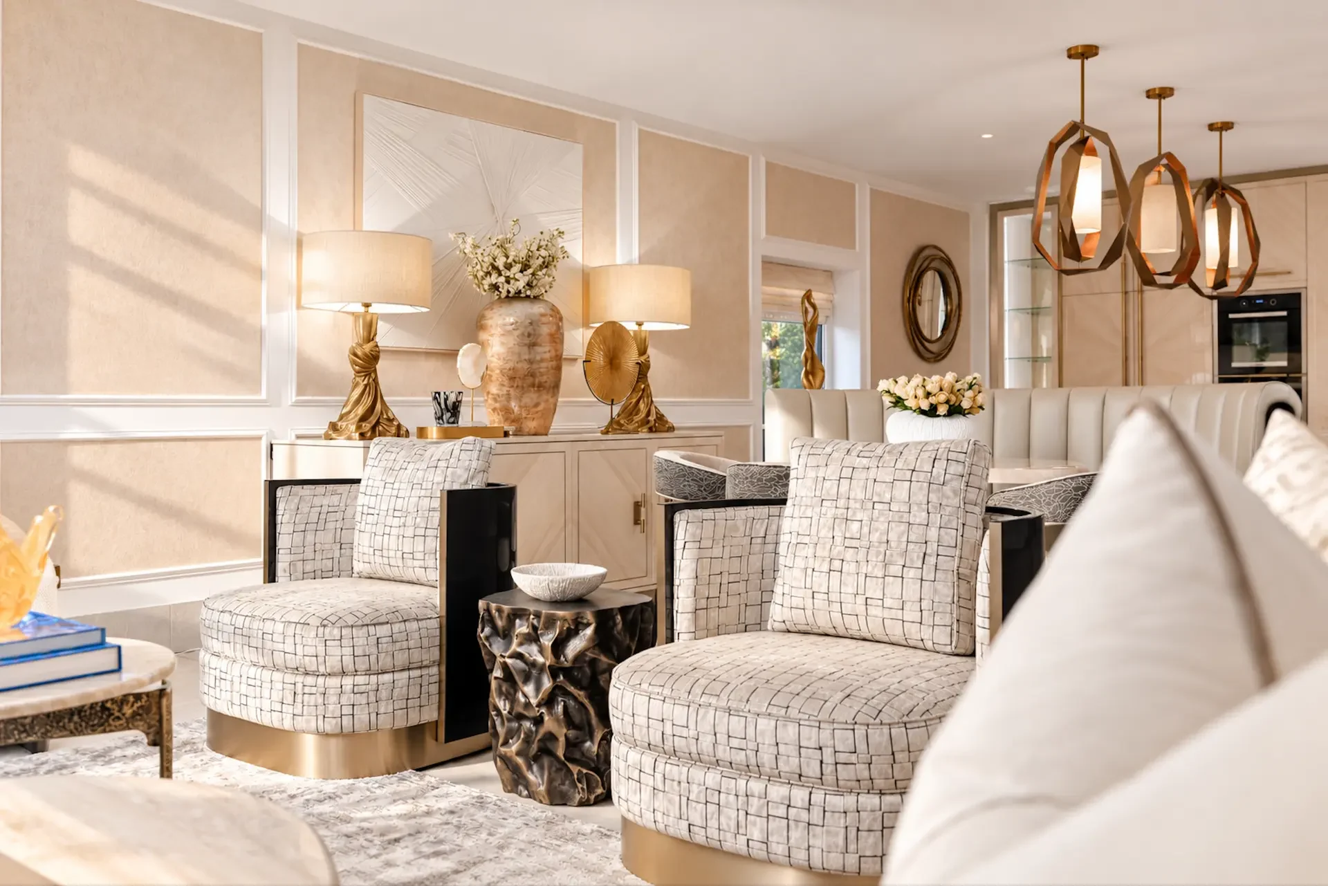 The Lake House interior, Cheshire