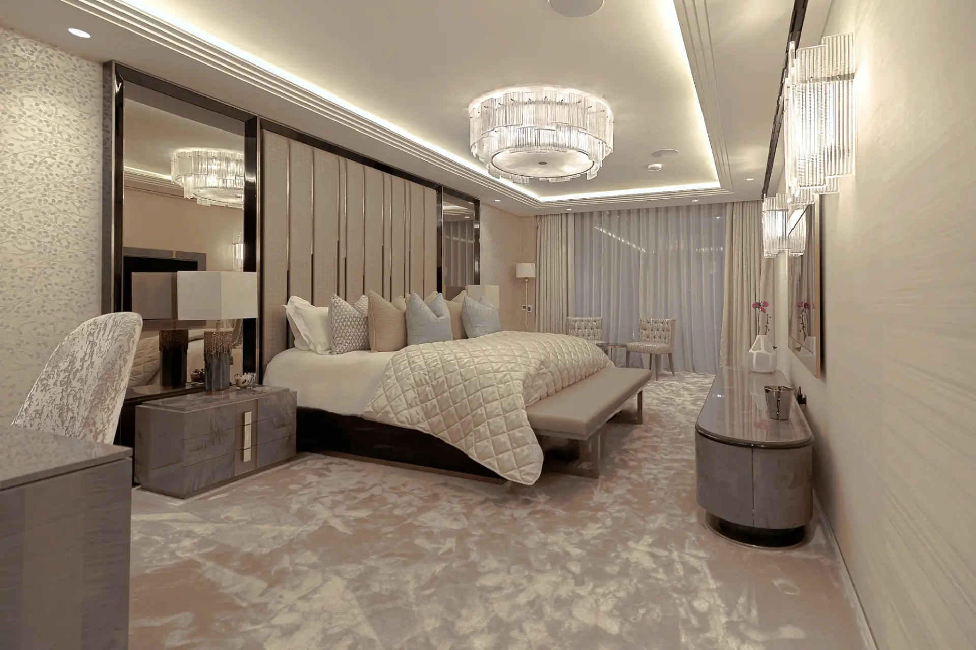 Mayfair Penthouse interior detail, London