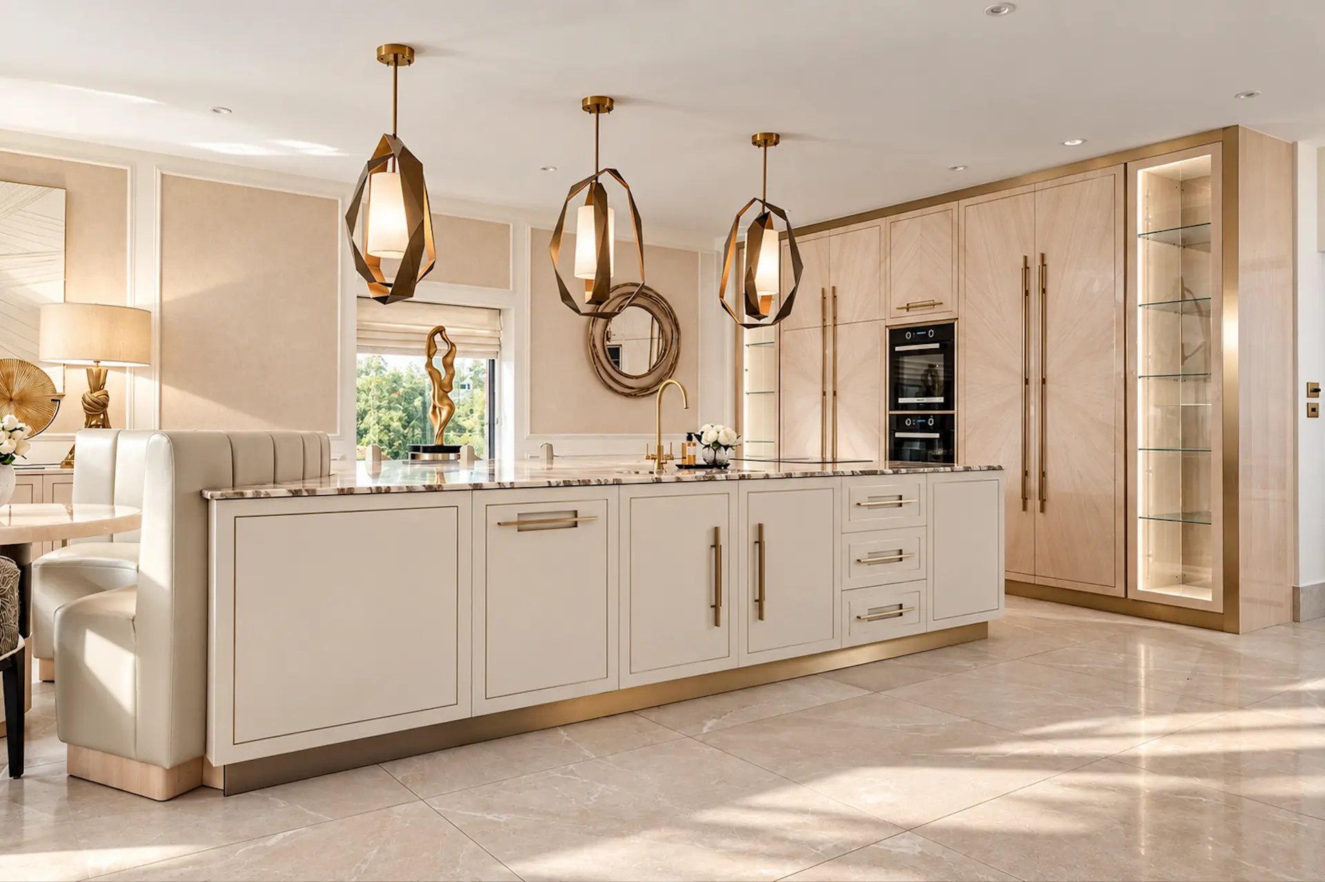 The Lake House interior, Cheshire