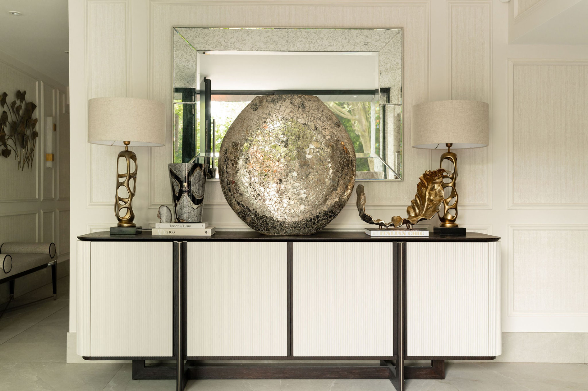 Console detail, The Lake House, Cheshire