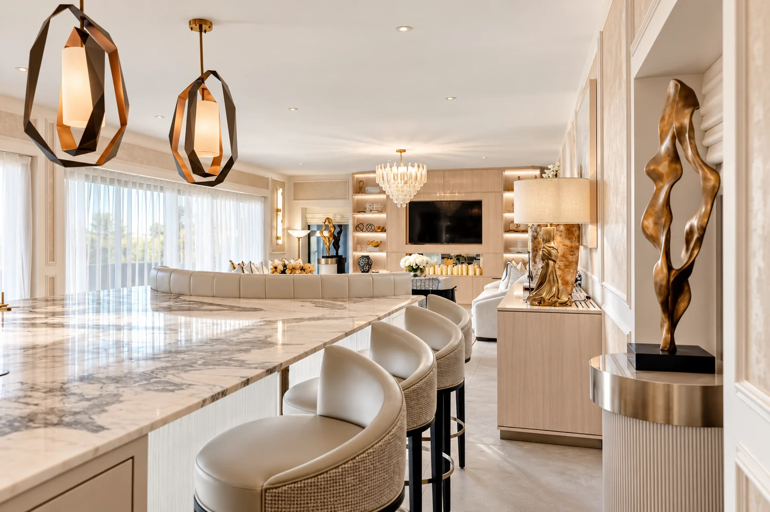 The Lake House interior detail, Cheshire