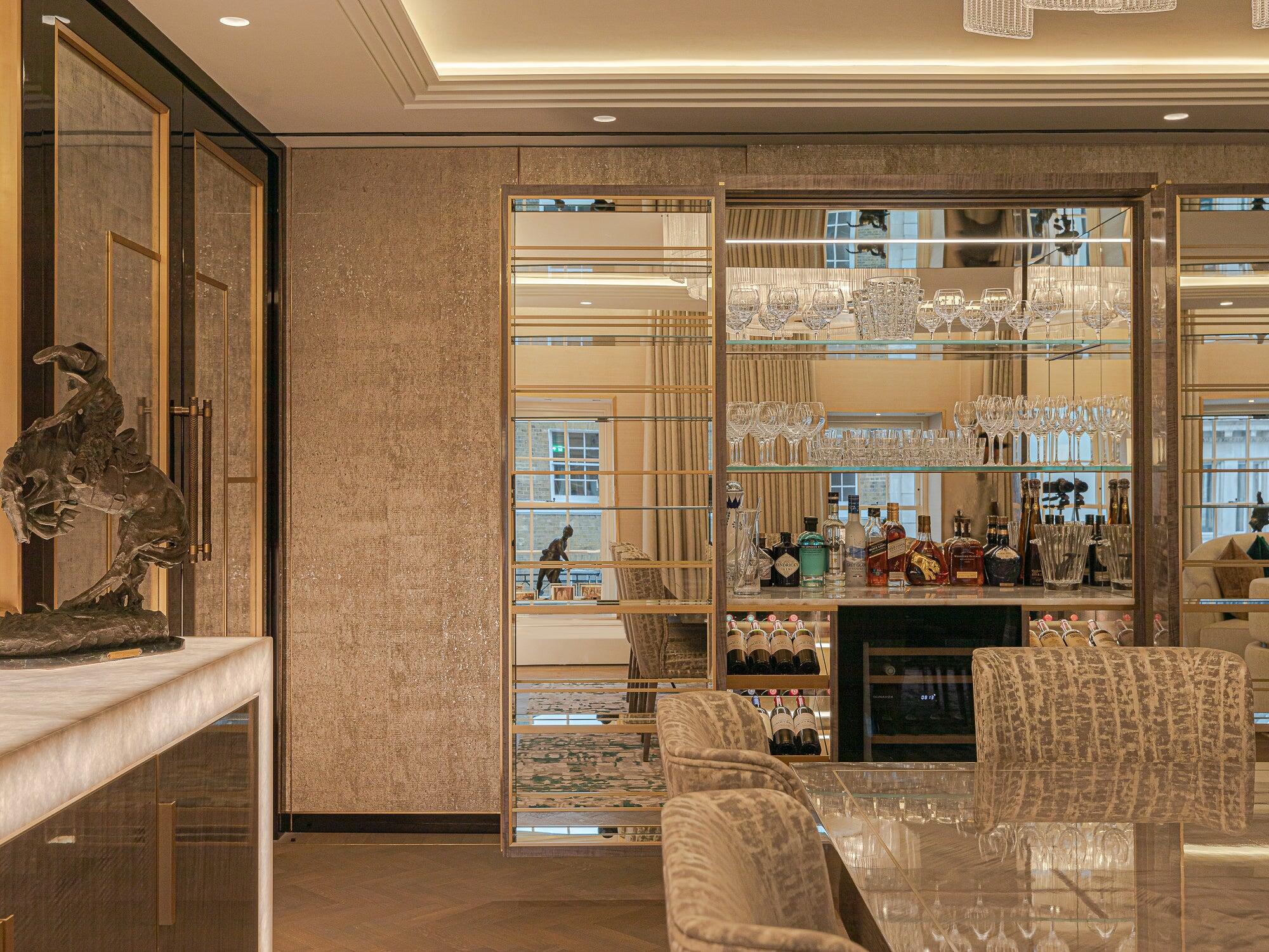 Mayfair Penthouse interior detail, London