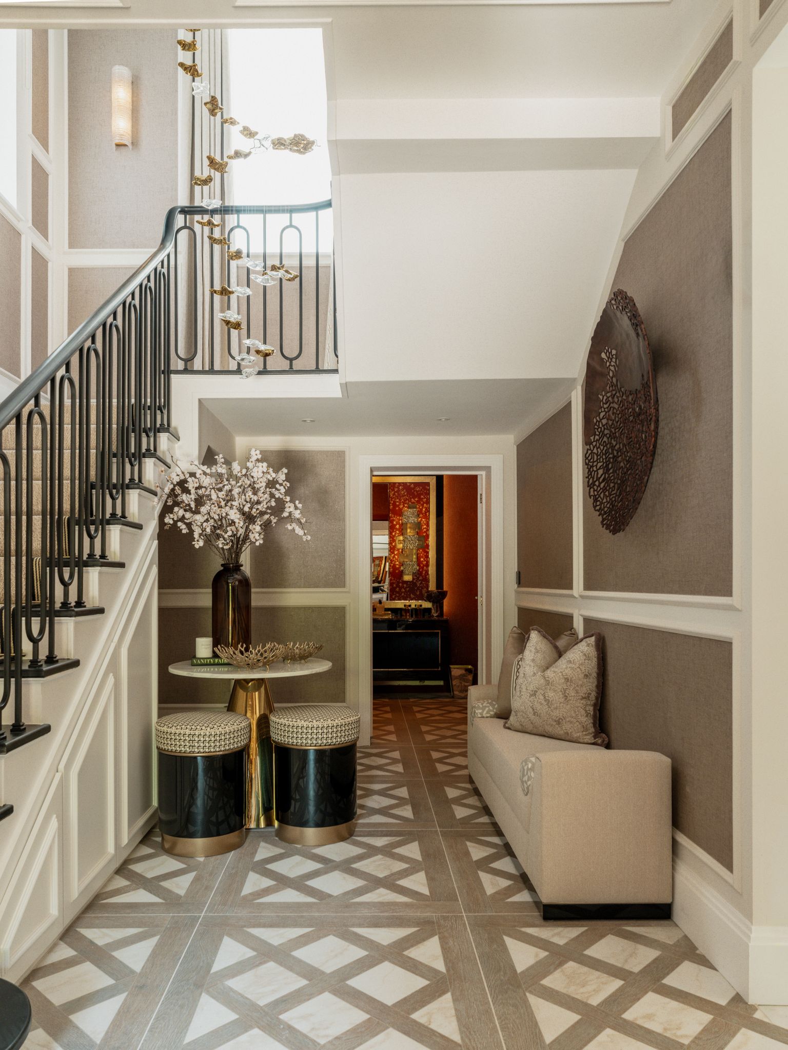 The White House interior detail, Edgbaston, Birmingham