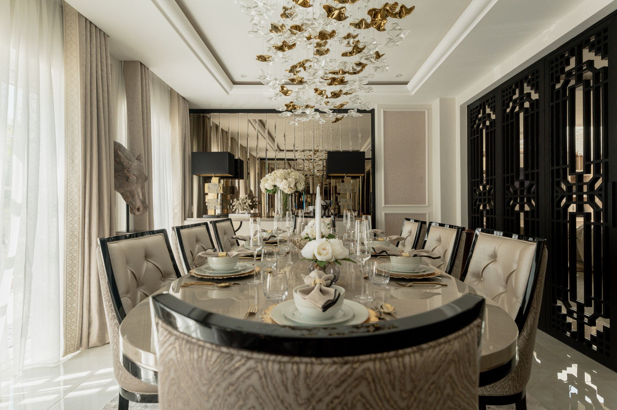 The White House interior detail, Edgbaston, Birmingham