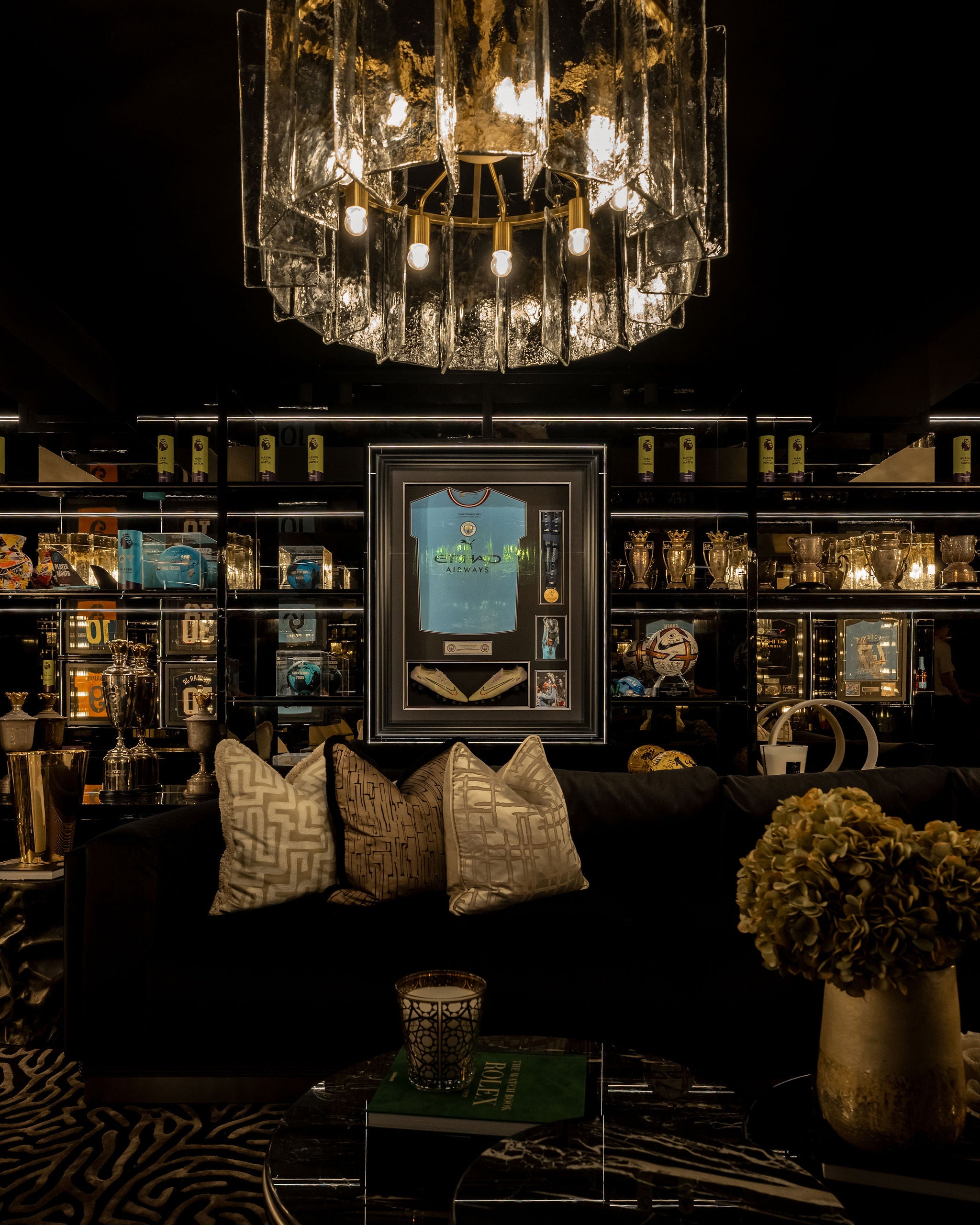 Trophy Lounge interior detail, Cheshire