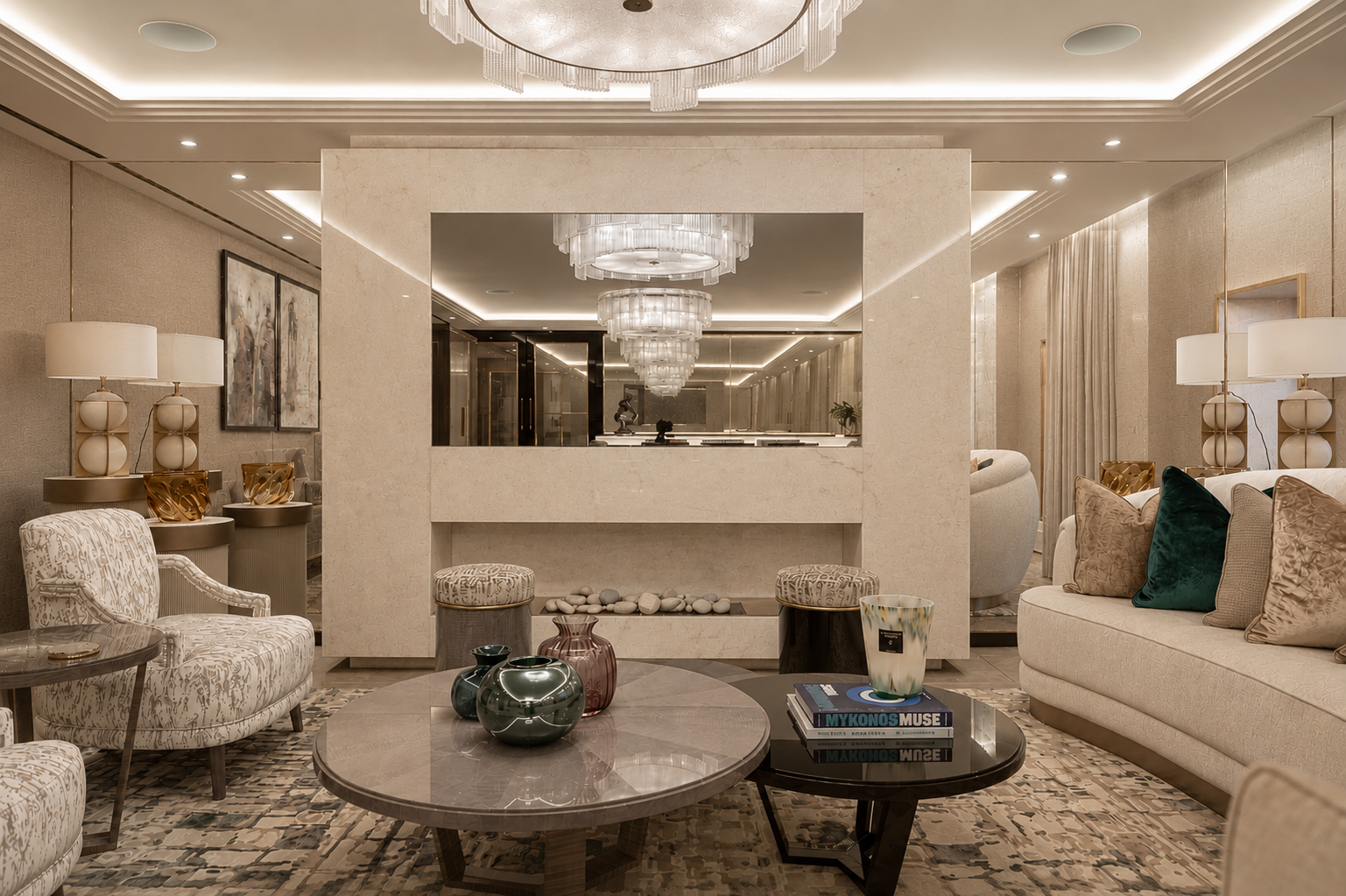 Mayfair Penthouse interior detail, London