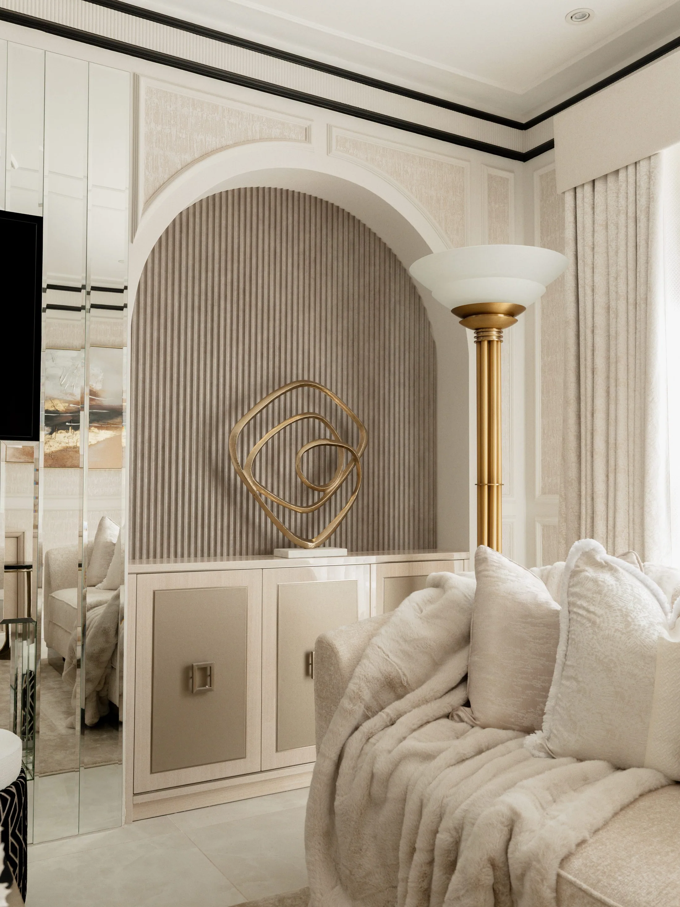 The White House interior detail, Edgbaston, Birmingham