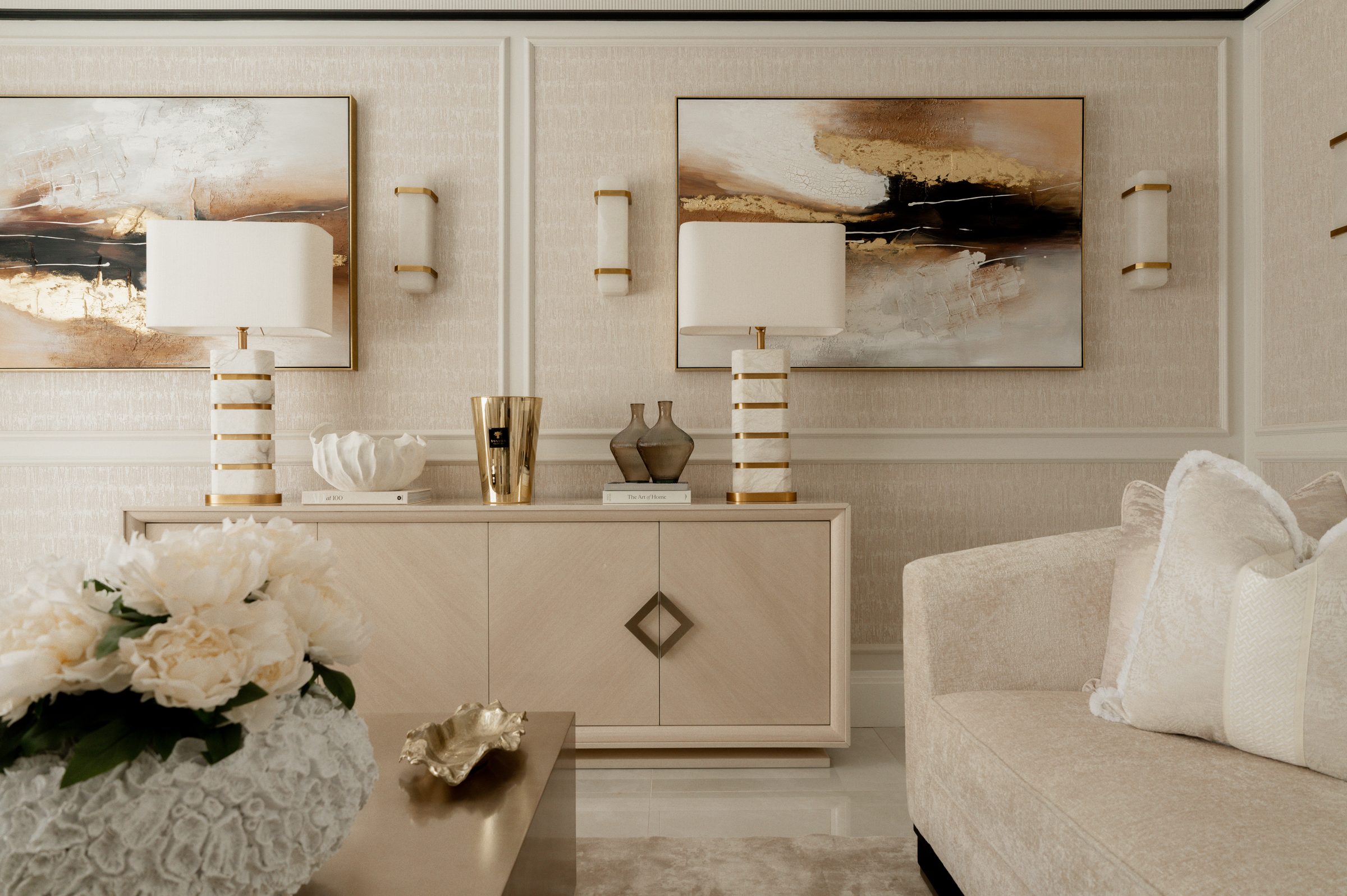 The White House interior detail, Edgbaston, Birmingham