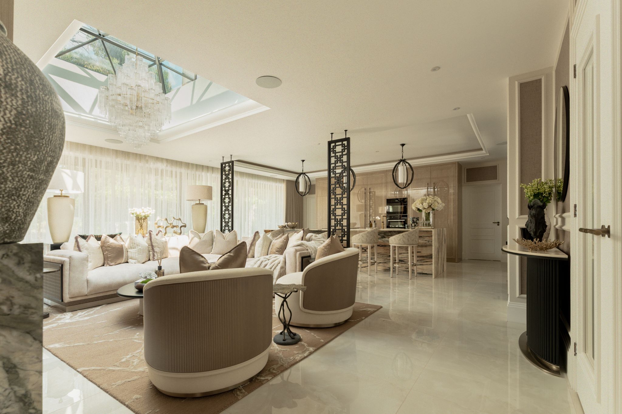 The White House interior detail, Edgbaston, Birmingham